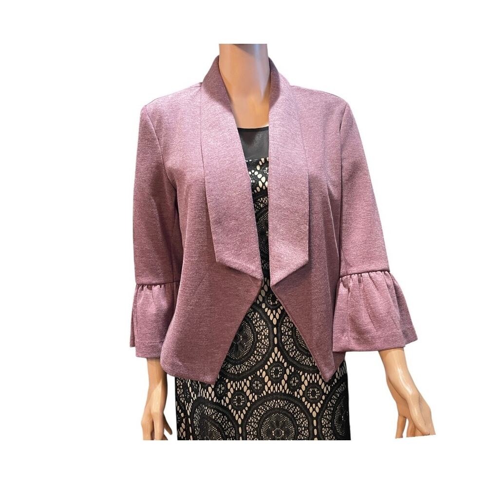 Soho Apparel LTD. Women’s Blazer Purple Size Medium